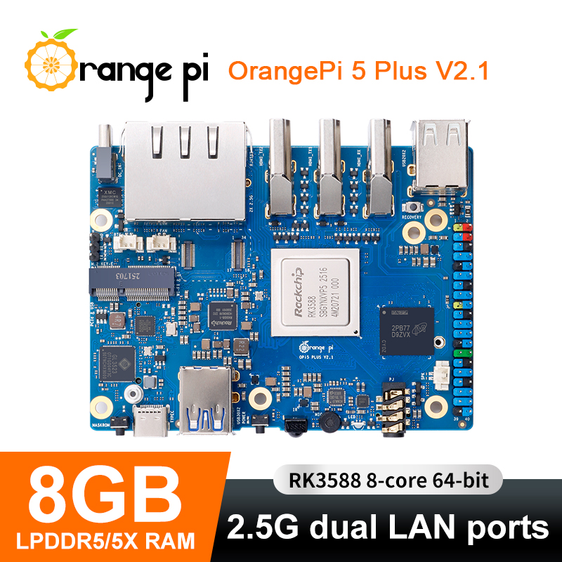 Orange Pi 5 Plus 8GB V2.1 Sing - Orange Pi 5 Plus 32Gb review and price