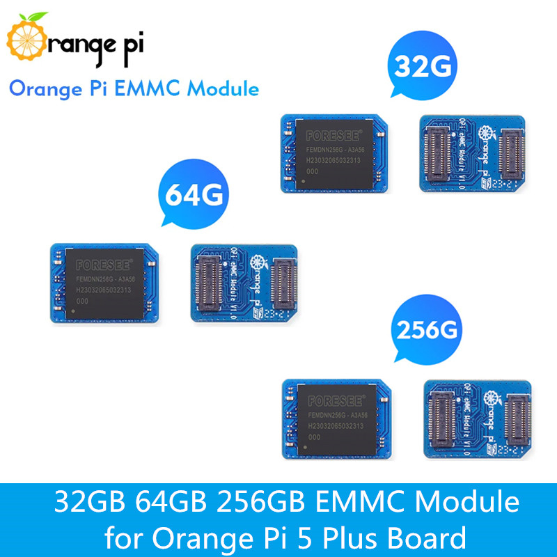 Orange Pi 32GB 64GB 256GB EMMC - Orange Pi 5 Plus 32Gb review and price